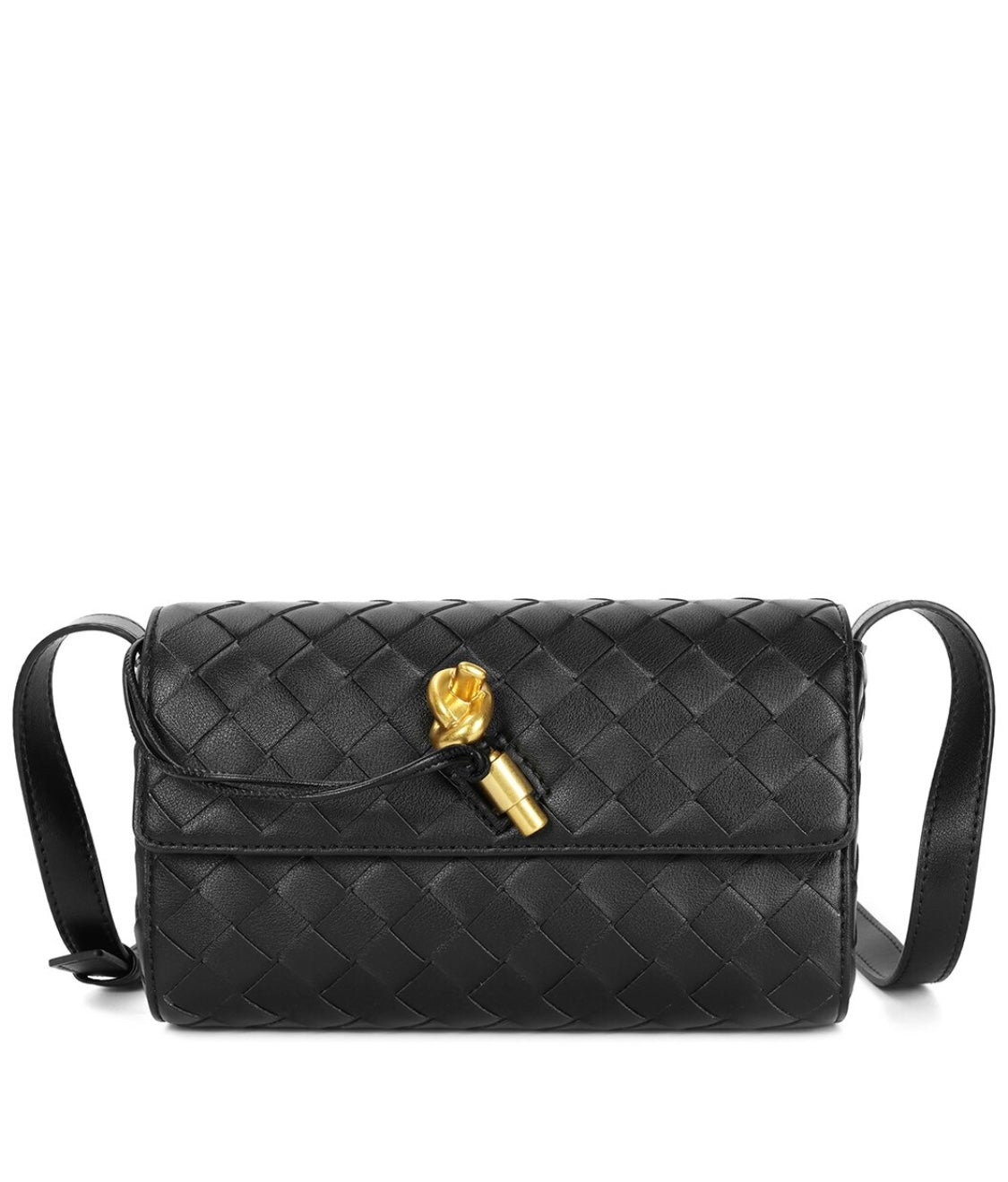 Hand Woven Leather shoulder bag