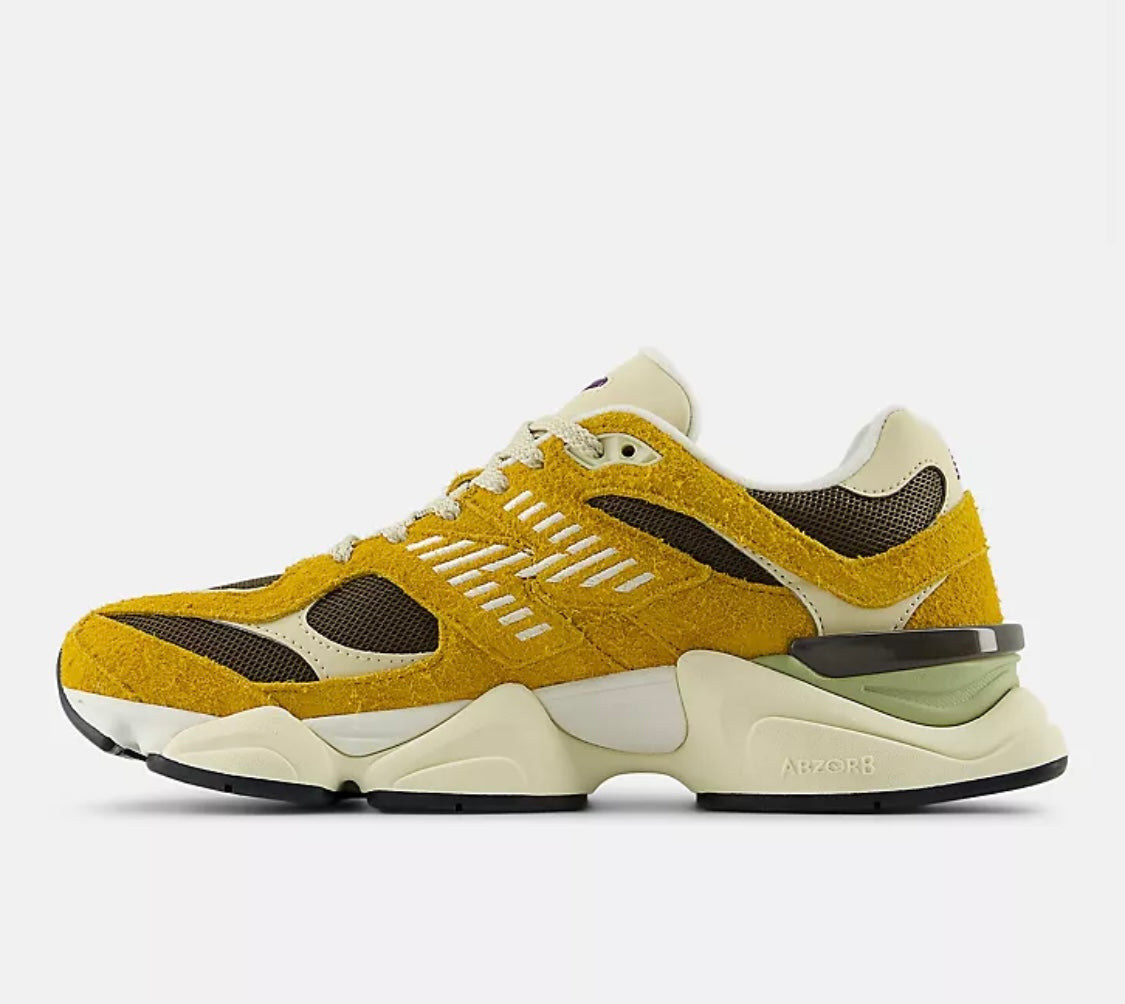 New balance 9060 Butterscotch with dark mushroom and concord grape