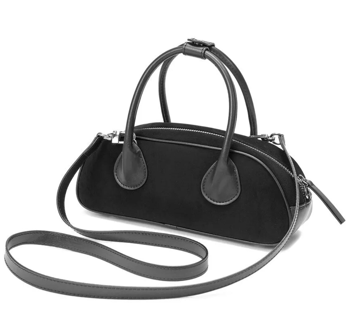 Tiffany & Fred Paris Suede & Leather Satchel RENKLER➡️