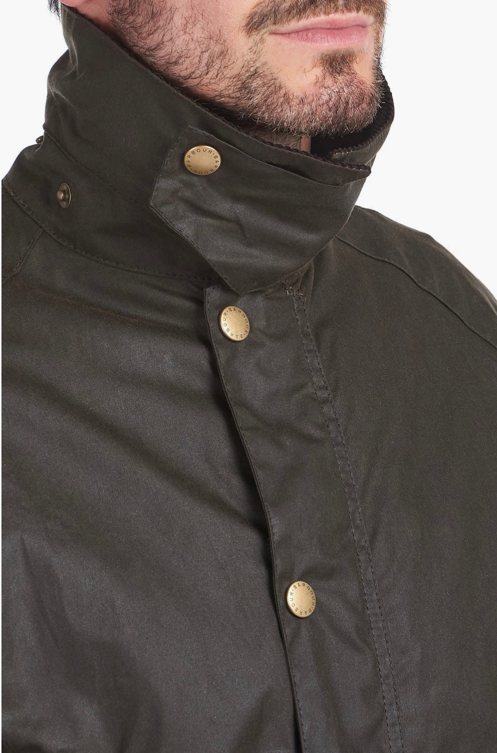 Men Ashby waxed Jacket /Olive color