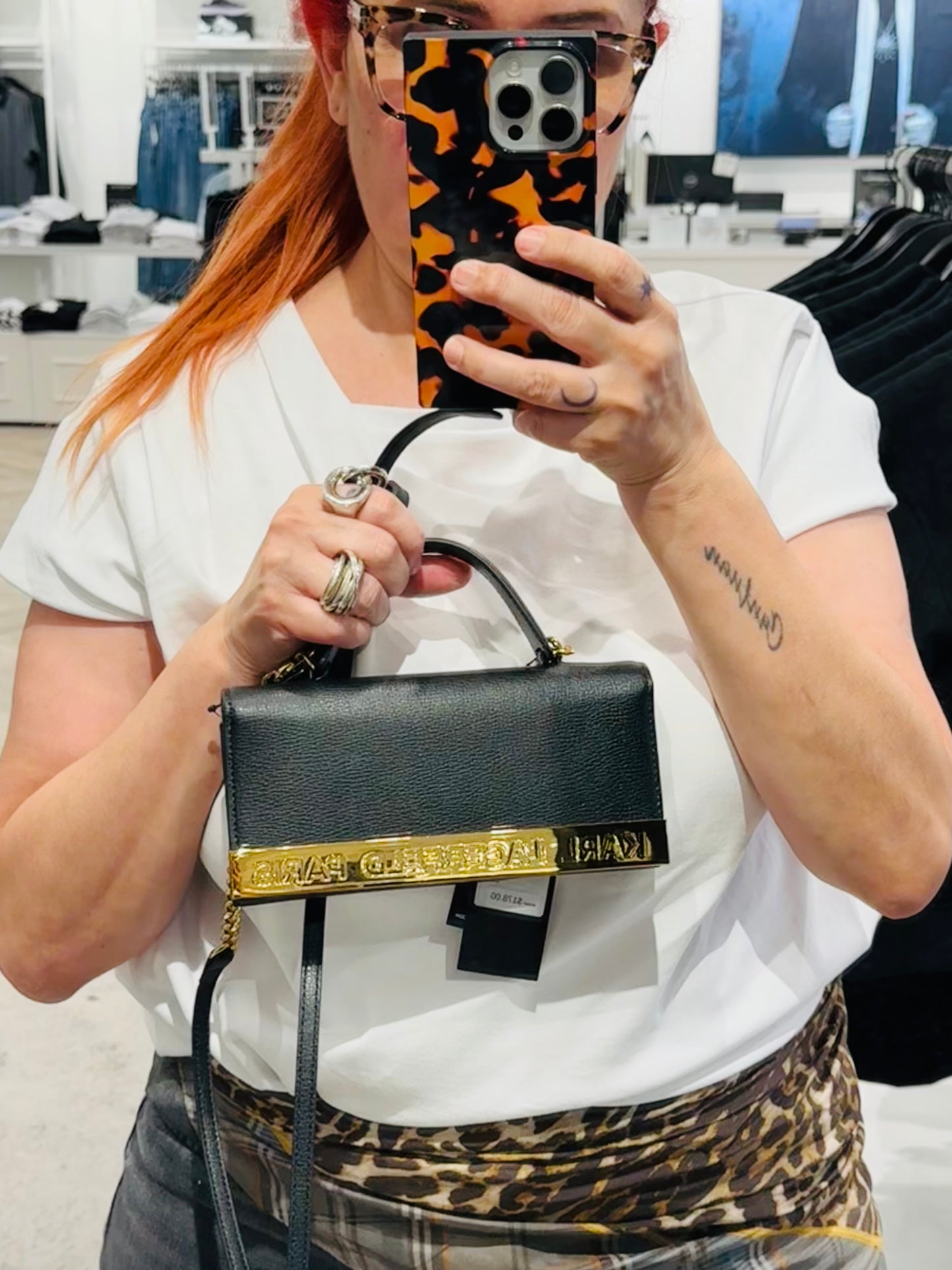 Karl Lagerfeld cüzdan crossbody
