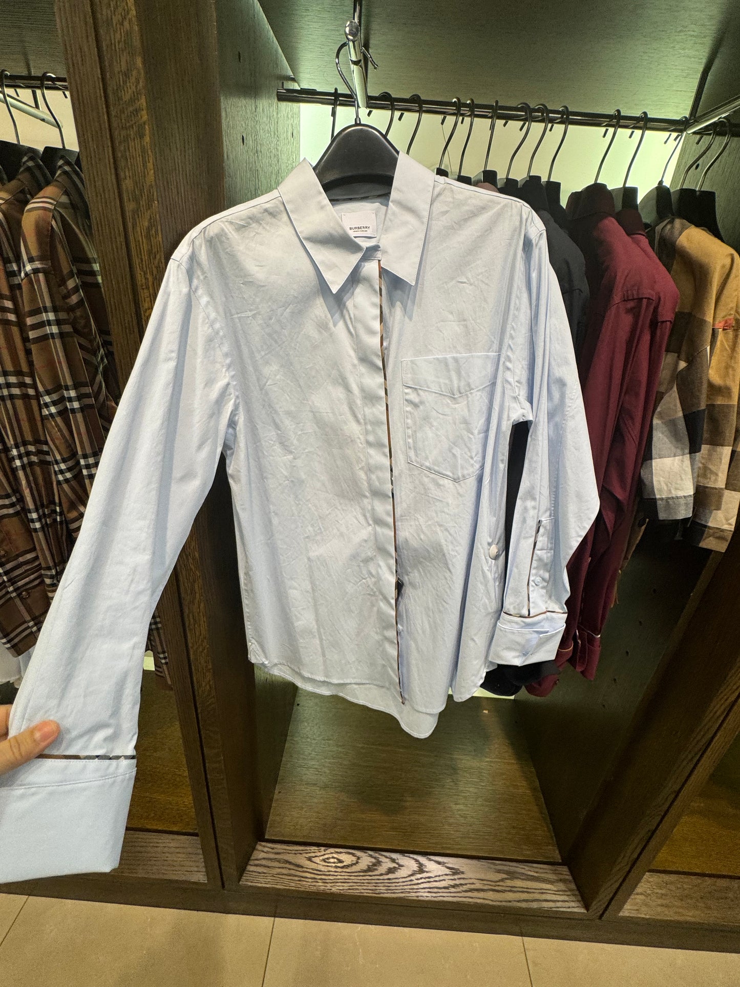 Burberry Poplin gömlek