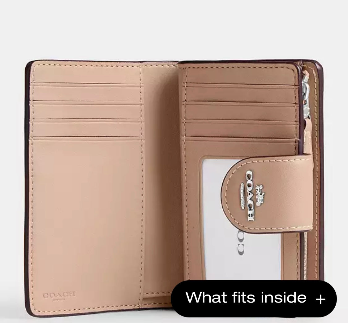 Medium Corner Zip Wallet In Signature Canvas Orta boy cüzdan RENKLER➡️