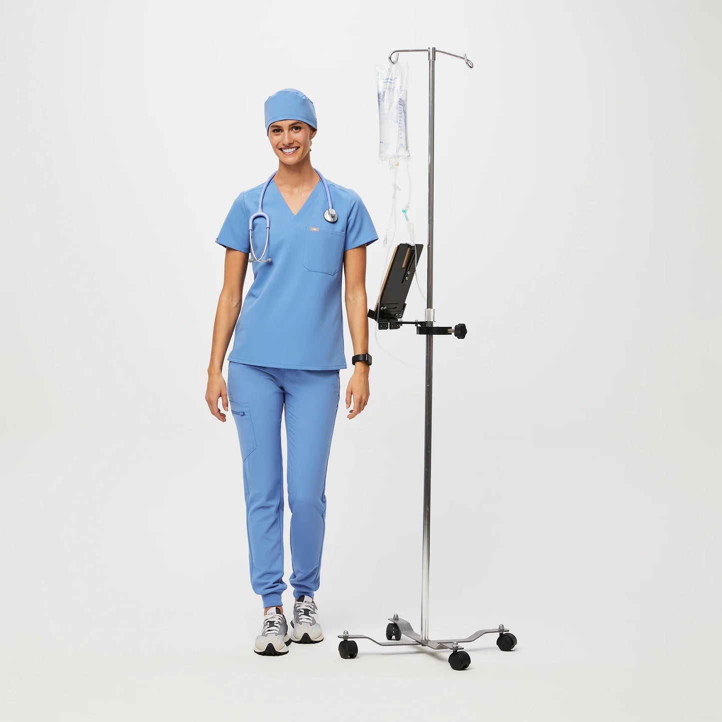 FIGS Modern Scrub Cap with Buttonholes