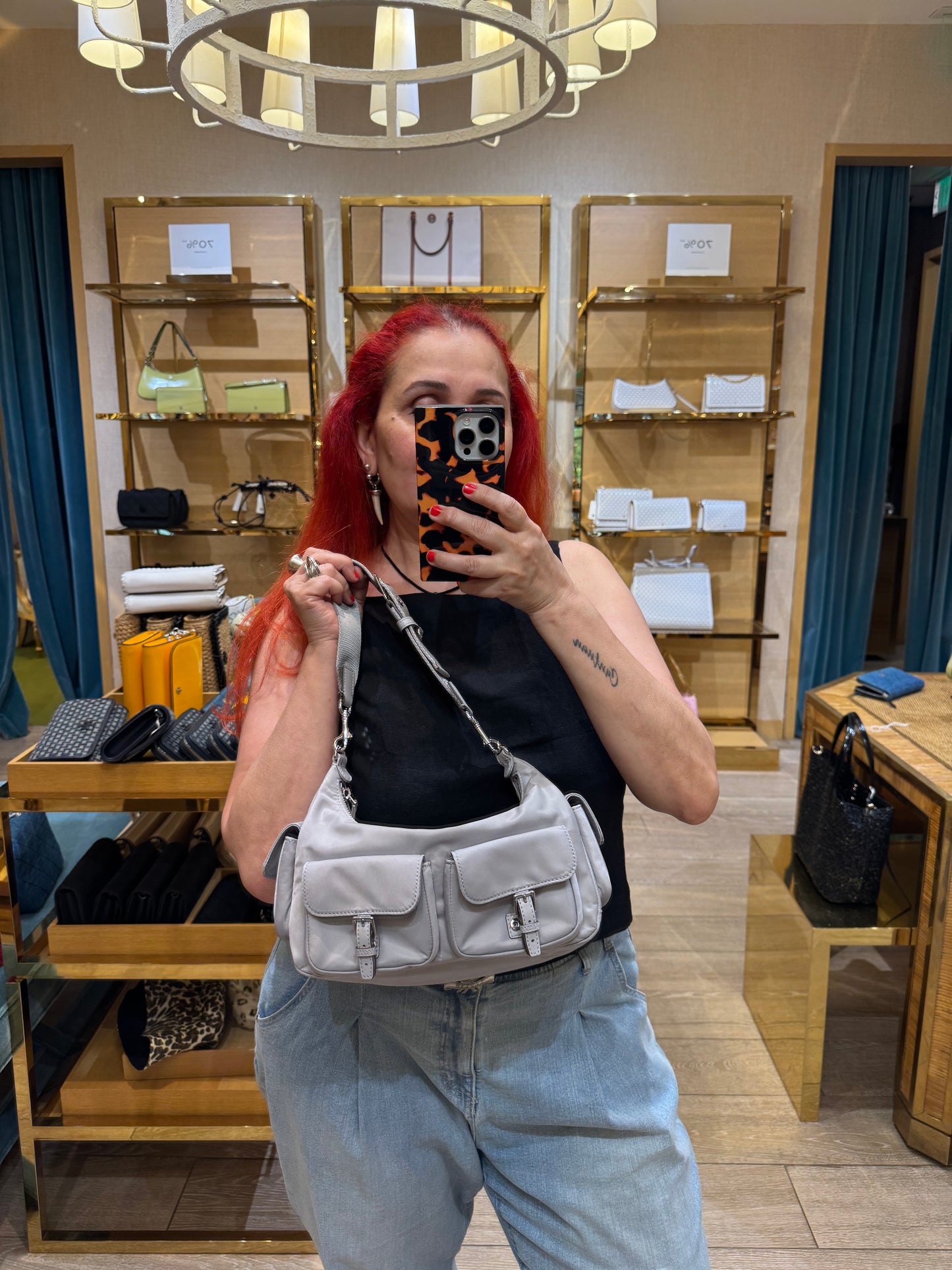 TORY BURCH Nylon shoulder&crossbody
