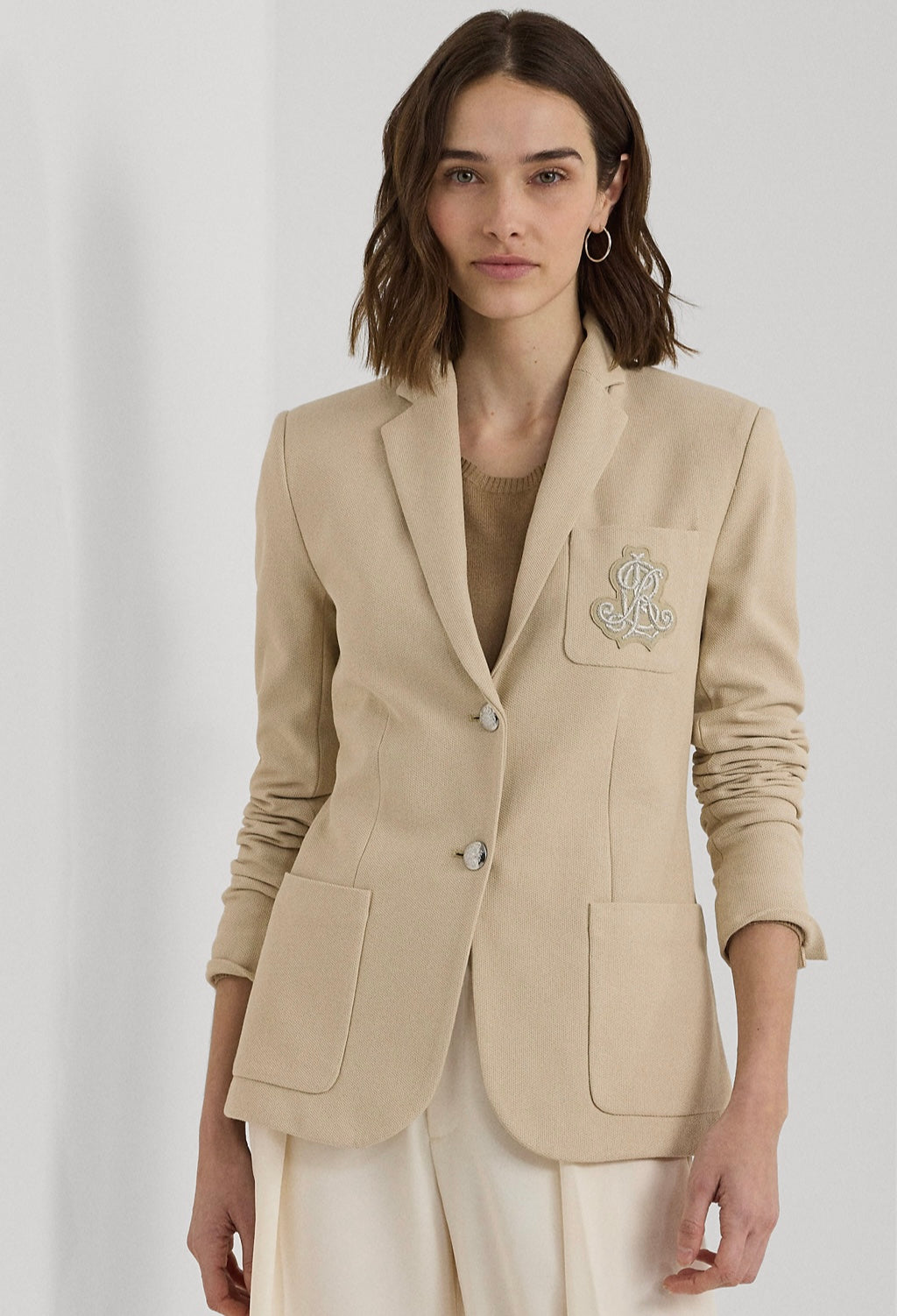Ralph Lauren blazer ceketler Bej/Silver