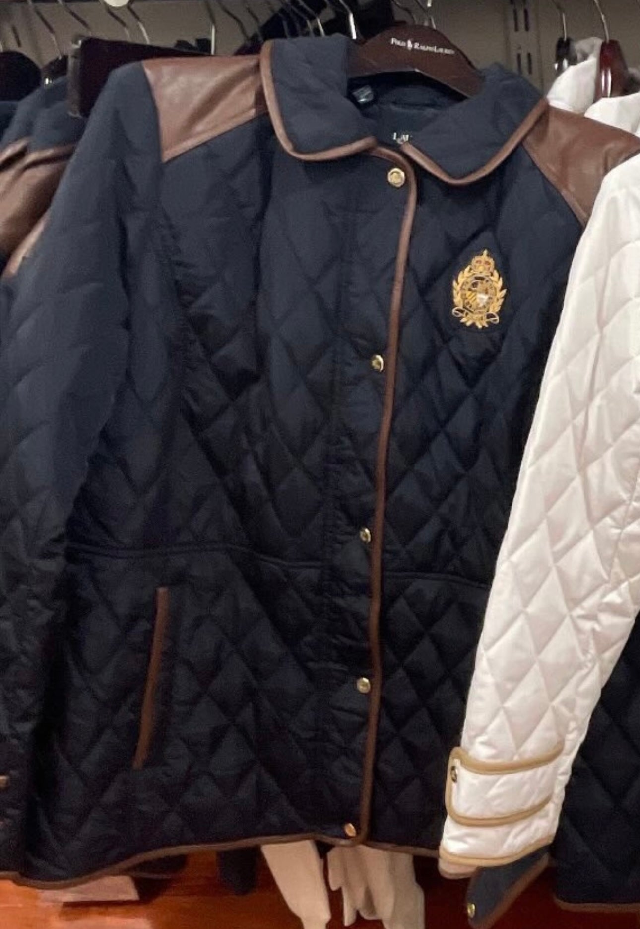 Ralph lauren kapitone mont