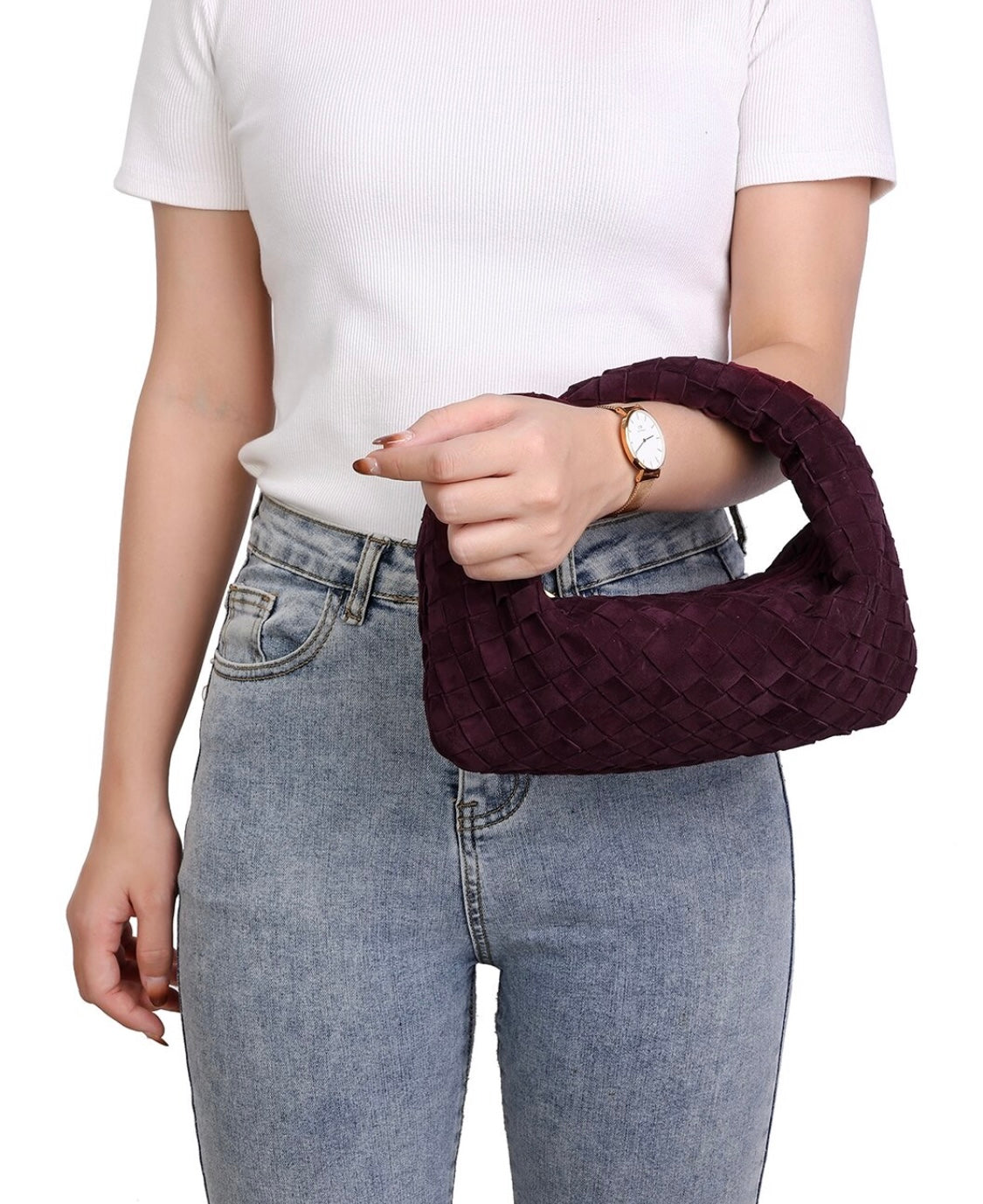 Tiffany Fred süet pouch