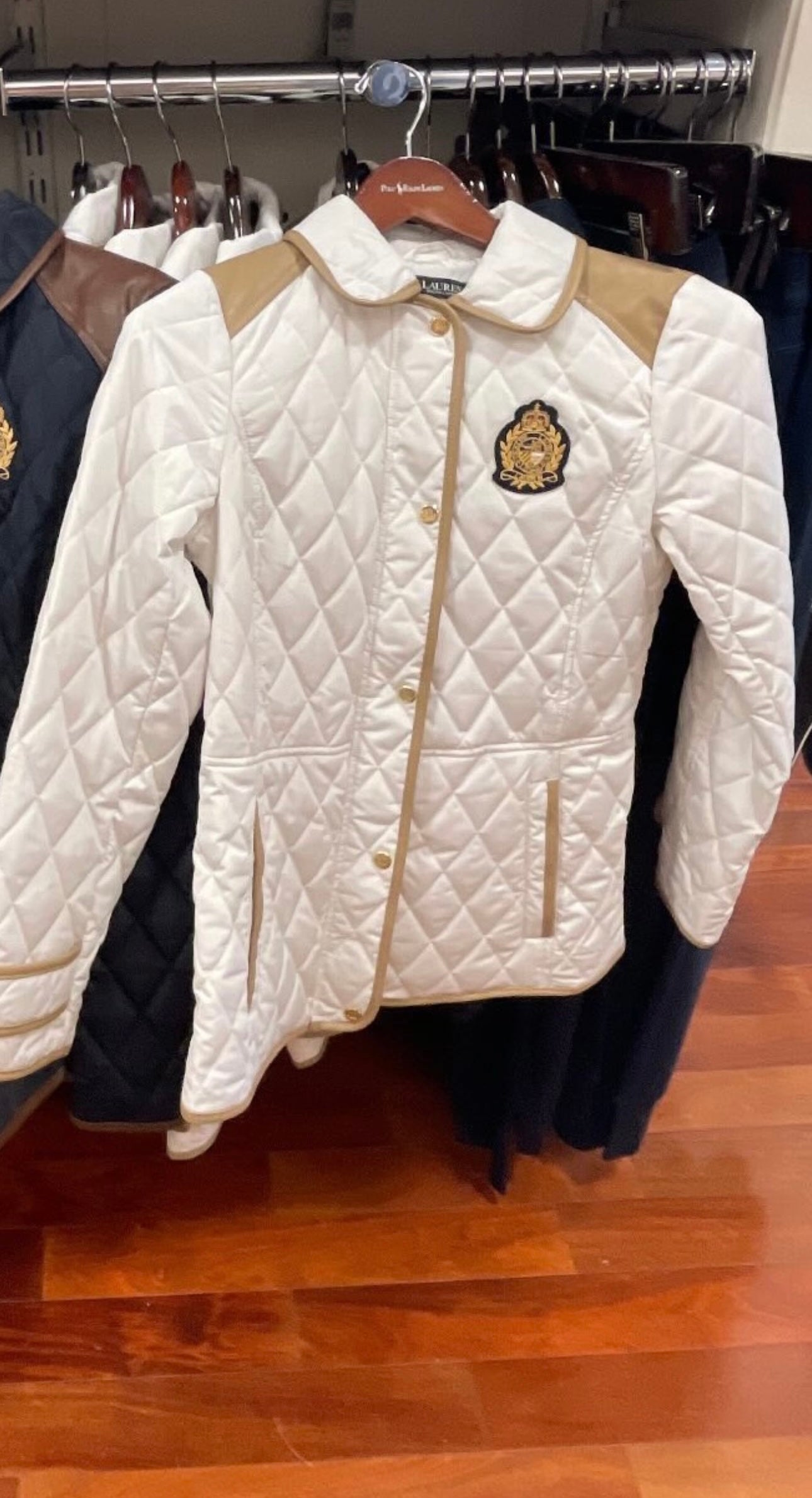 Ralph lauren kapitone mont