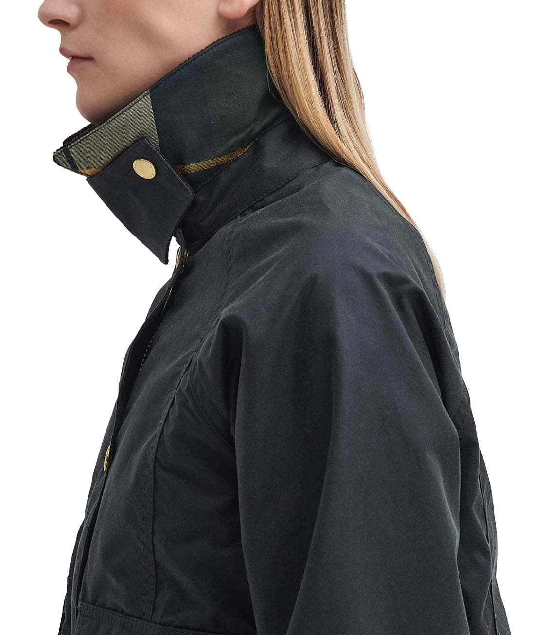 Beadnell Crop waxed cotton Jacket