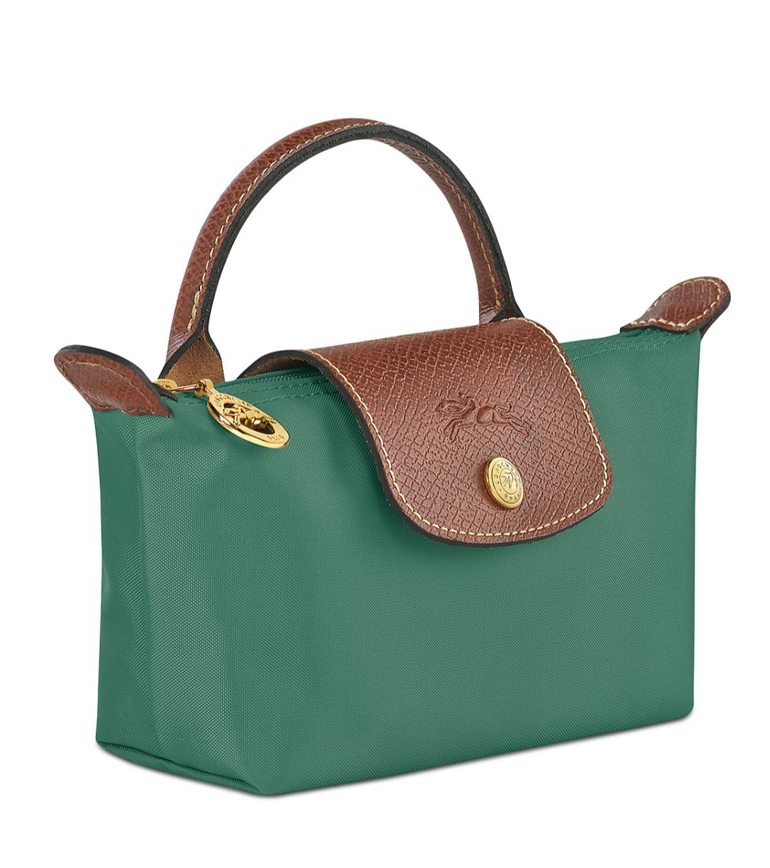 Le Pliage Original Mini Pouch Sage/Gold