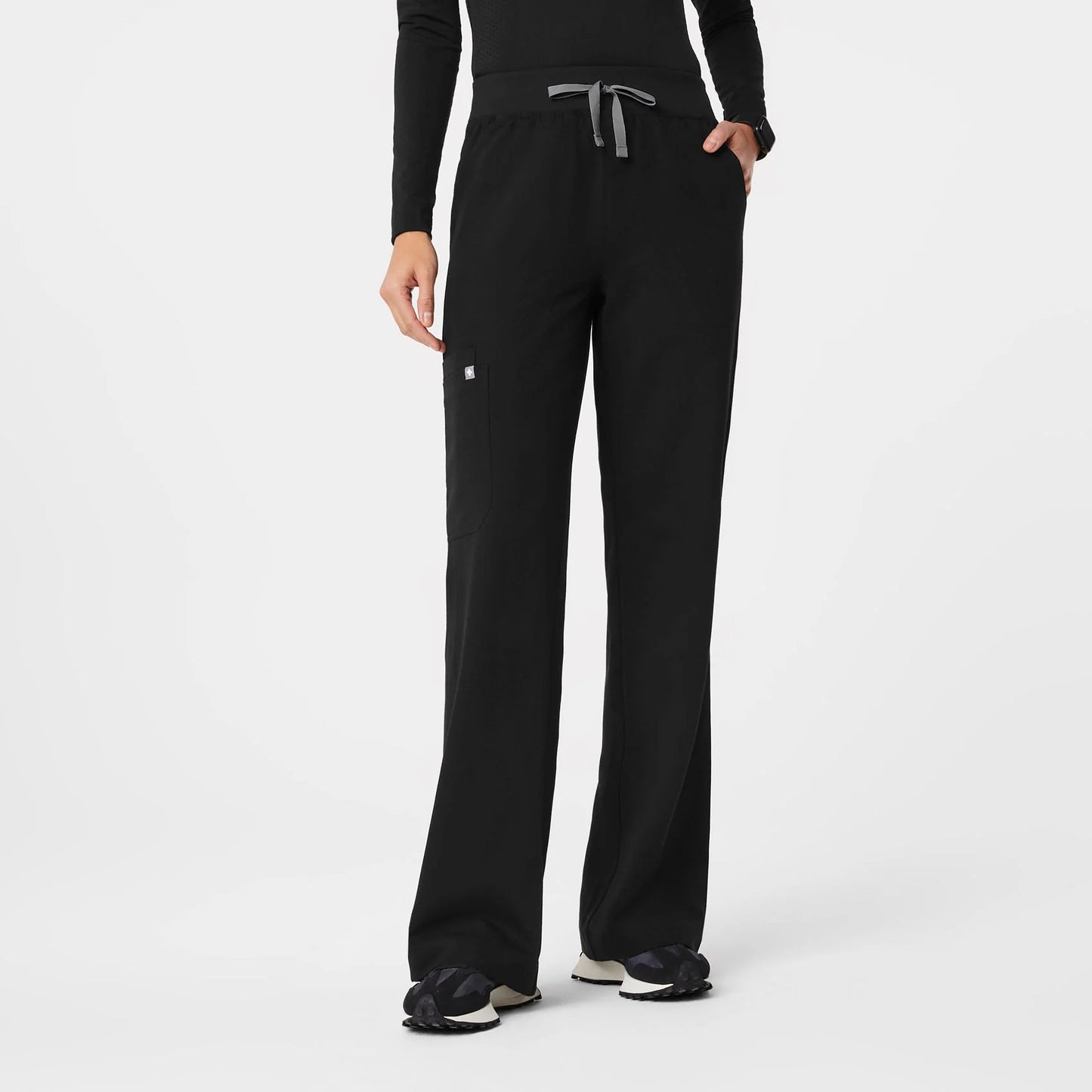 FIGS High Waisted Isabel Wide Leg Scrub Pants
