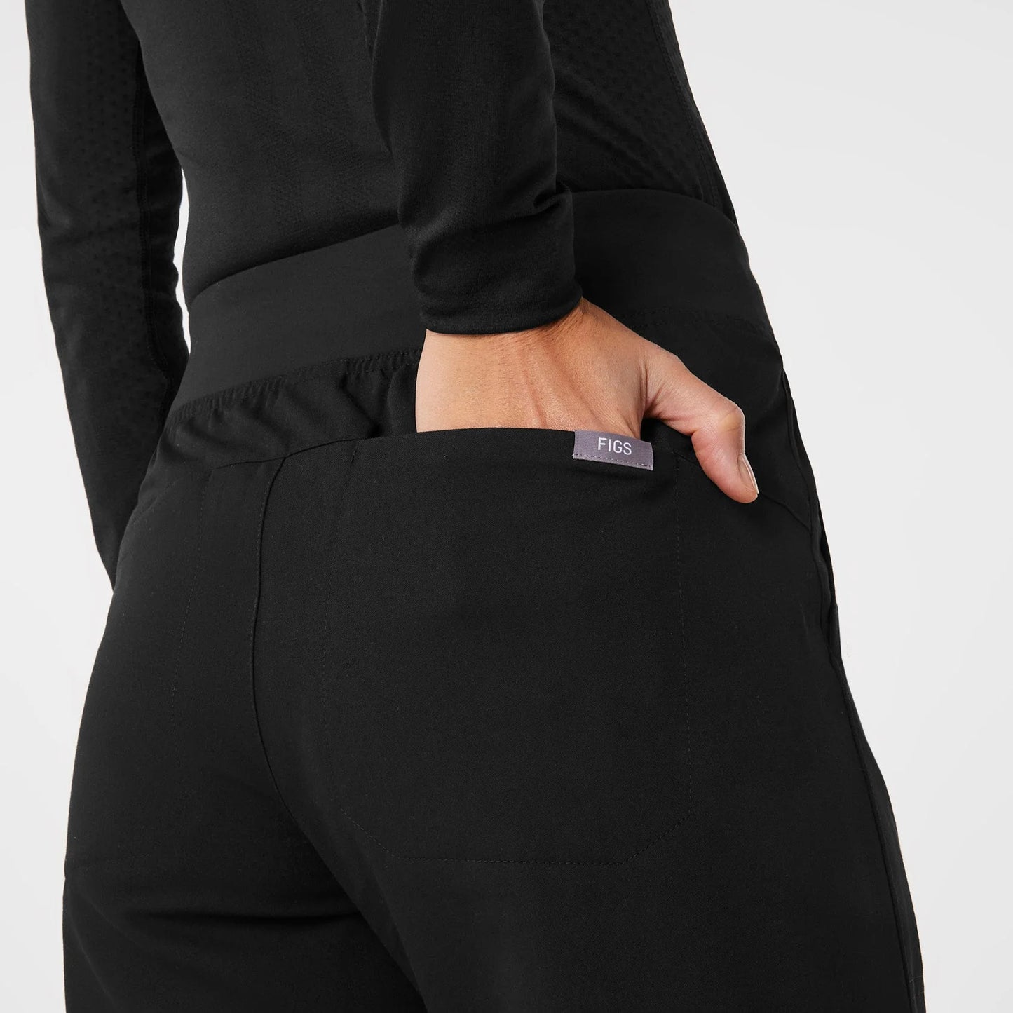 FIGS High Waisted Isabel Wide Leg Scrub Pants