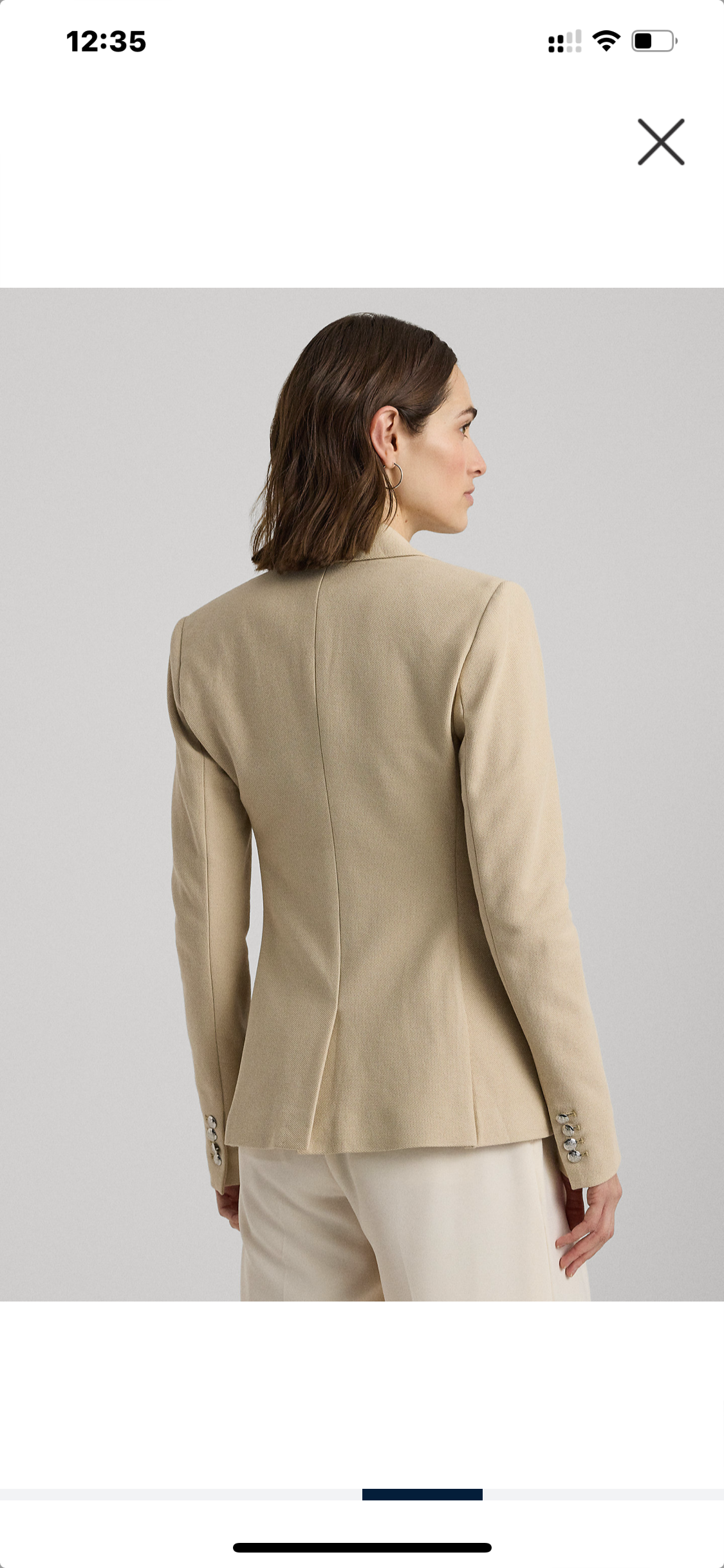 Ralph Lauren blazer ceketler Bej/Silver