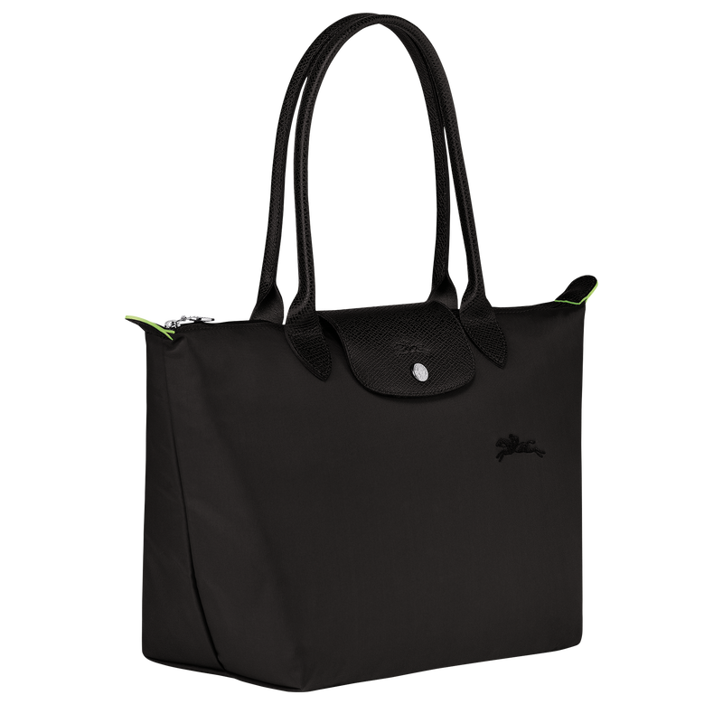 LE PLIAGE GREEN M TOTE BAG BLACK