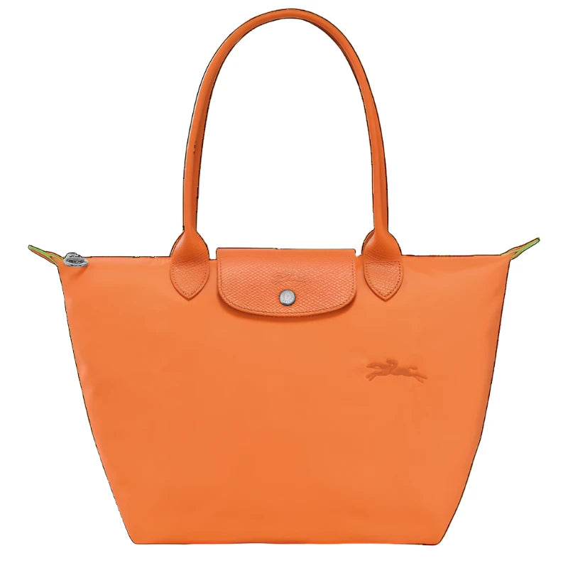 LE PLIAGE GREEN M TOTE BAG ORANGE