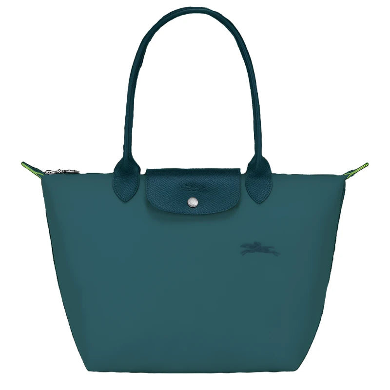 LE PLIAGE GREEN M TOTE BAG PEACOCK