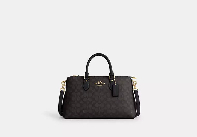 Georgia Satchel Bag In Signature Canvas