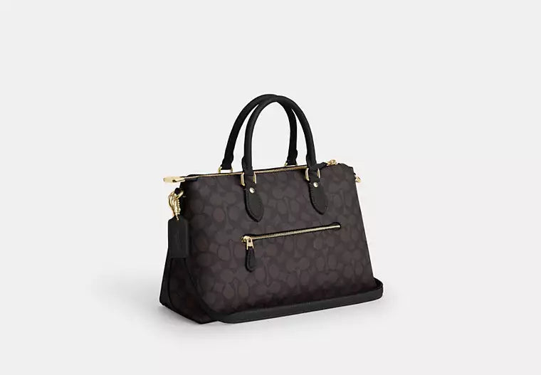 Georgia Satchel Bag In Signature Canvas
