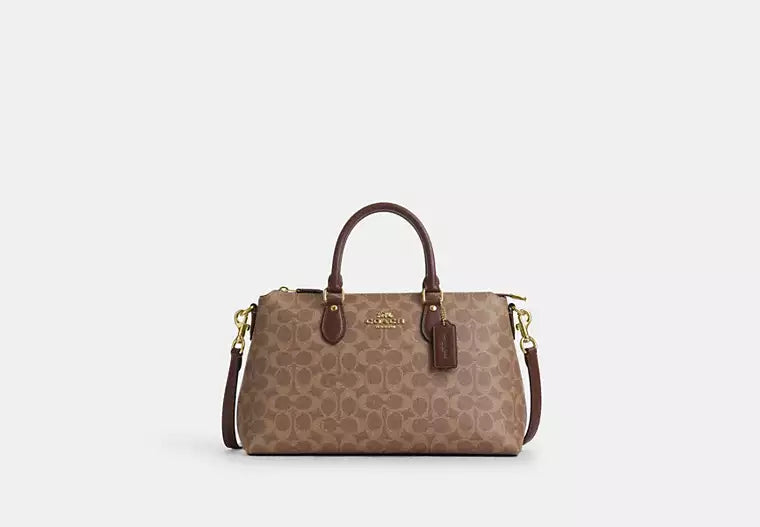 Georgia Satchel Bag In Signature Canvas