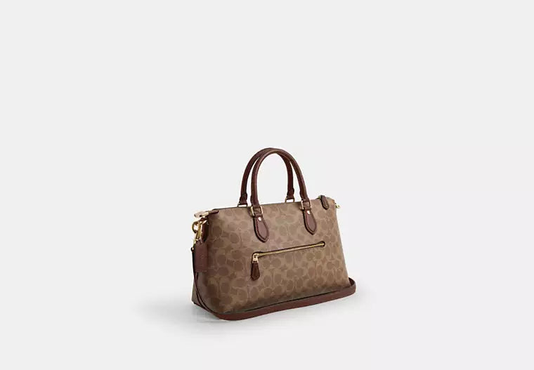 Georgia Satchel Bag In Signature Canvas