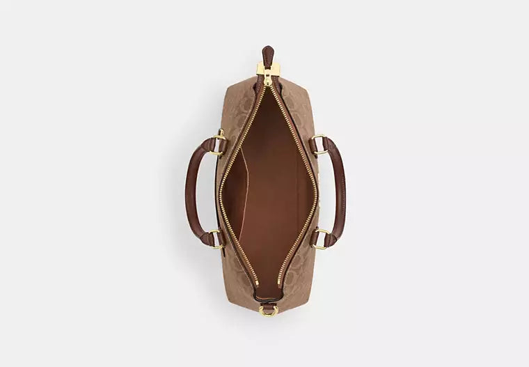 Georgia Satchel Bag In Signature Canvas