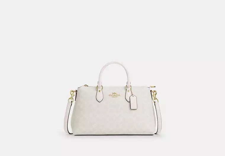 Georgia Satchel Bag In Signature Canvas