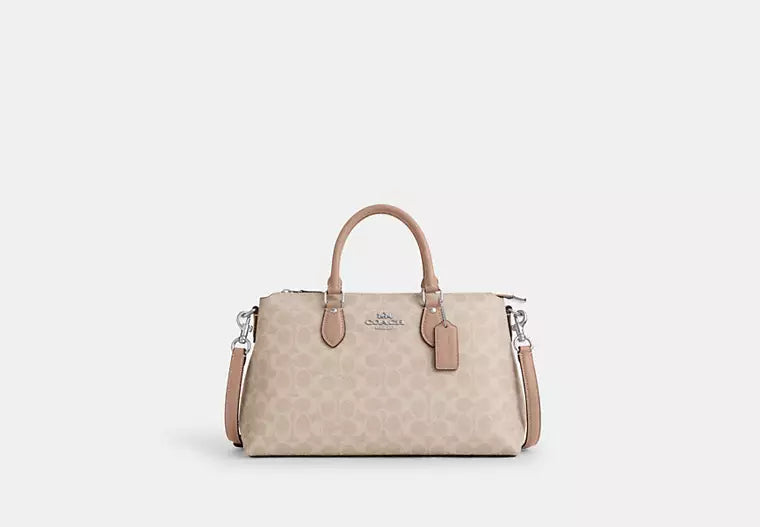 Georgia Satchel Bag In Signature Canvas