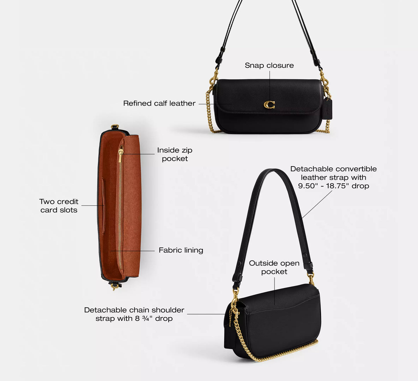Brook Flap Chain Bag