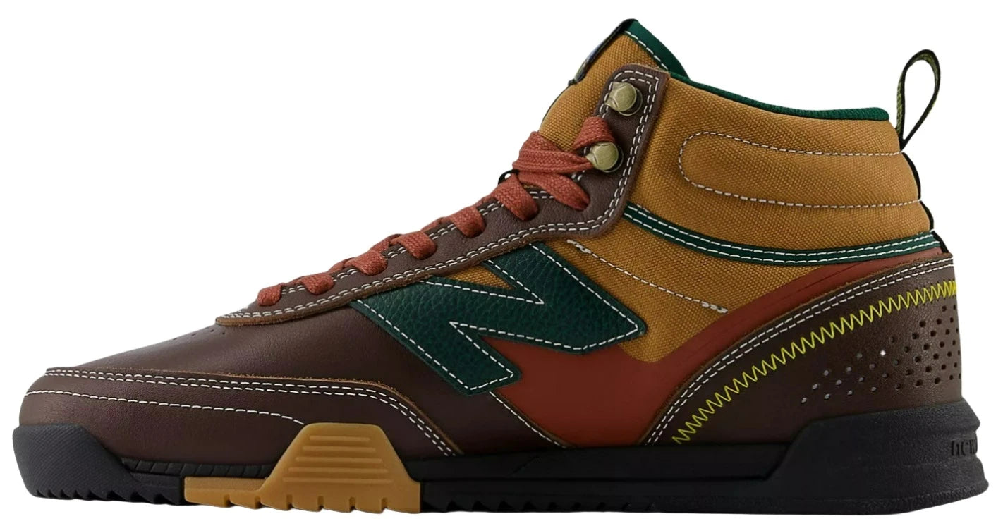 Numeric 440 Trail High v2 Brown Forest Green