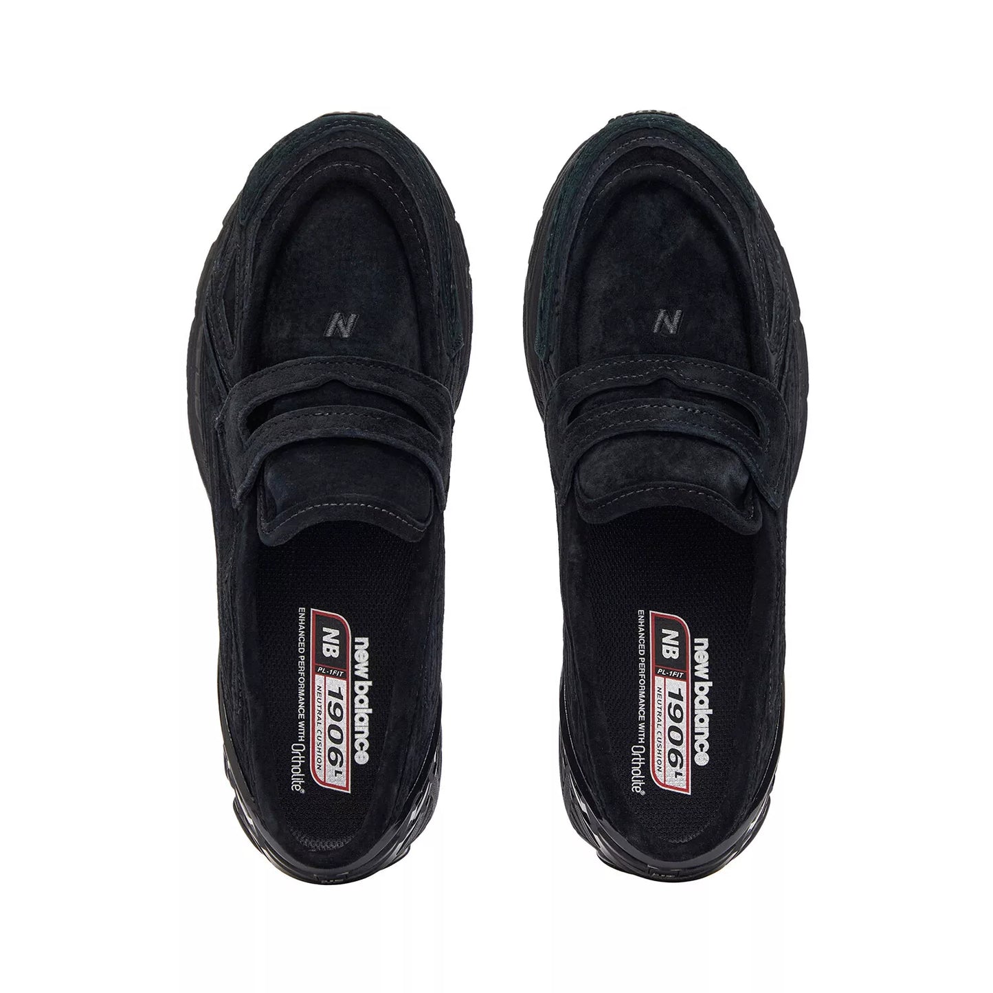 1906L Black Suede