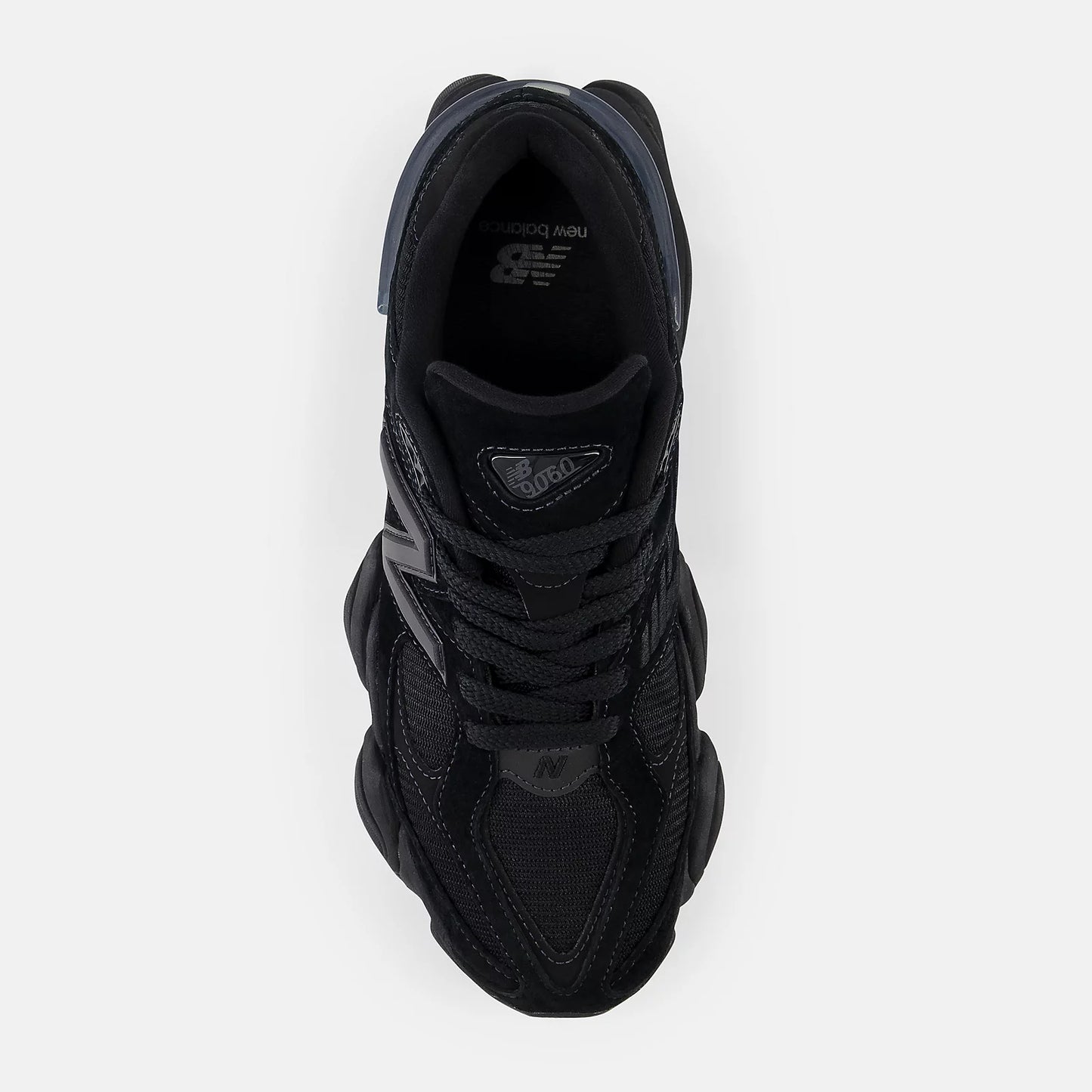9060 Triple Black Suede
