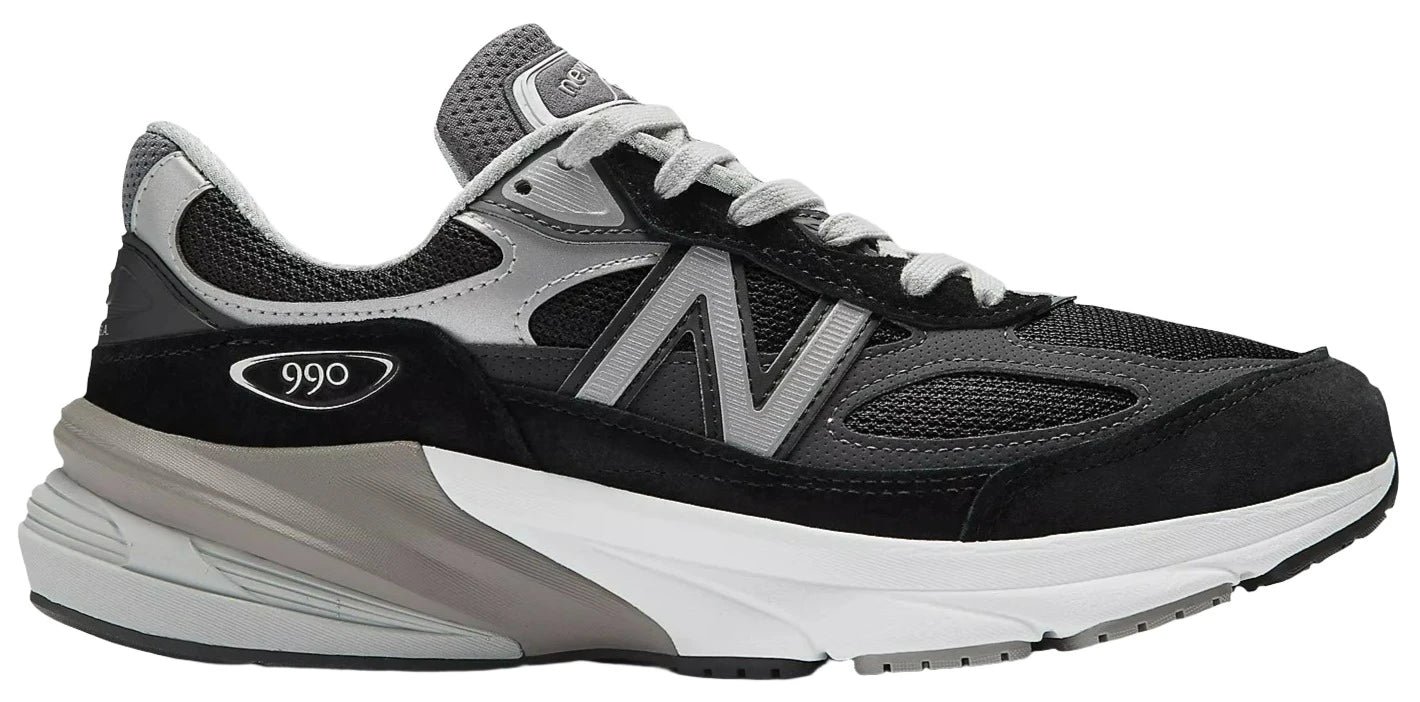 990v6 Made in USA Black Silver