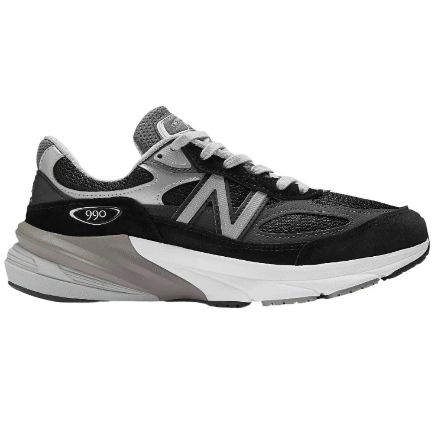 990v6 Made in USA Black Silver