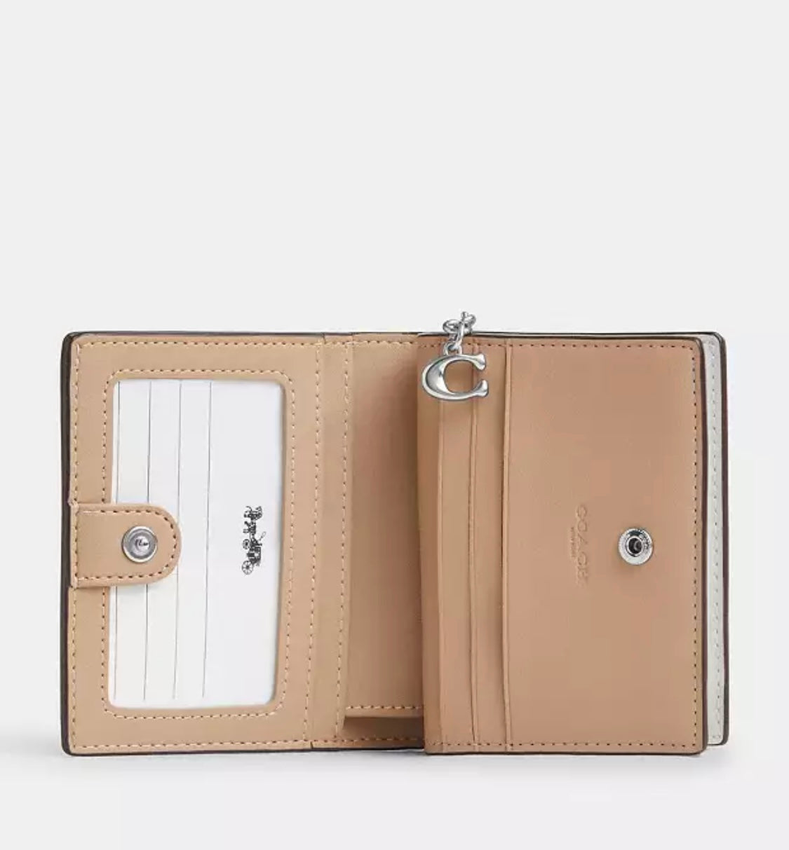 COACH Snap Wallet With Butterfly Print küçük cüzdan RENKLER➡️