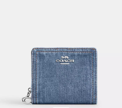 COACH Snap Wallet With Butterfly Print küçük cüzdan RENKLER➡️
