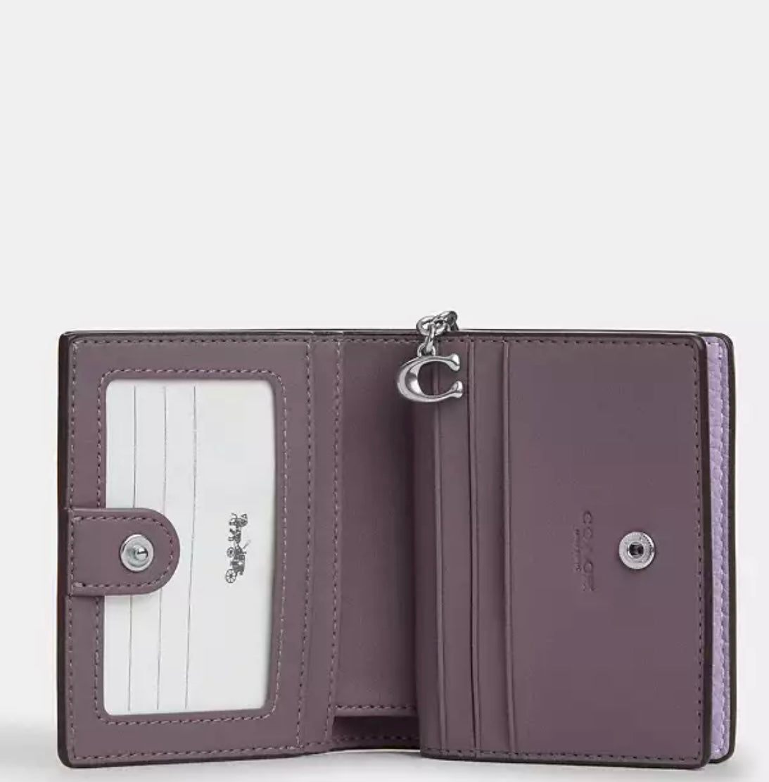 COACH Snap Wallet With Butterfly Print küçük cüzdan RENKLER➡️