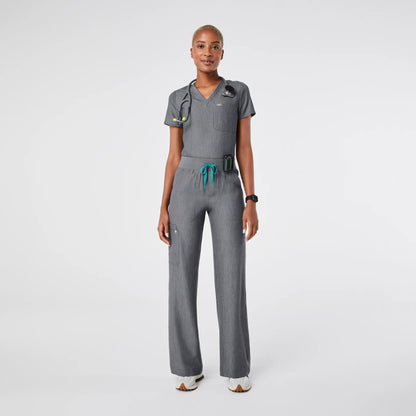 FIGS High Waisted Isabel Wide Leg Scrub Pants