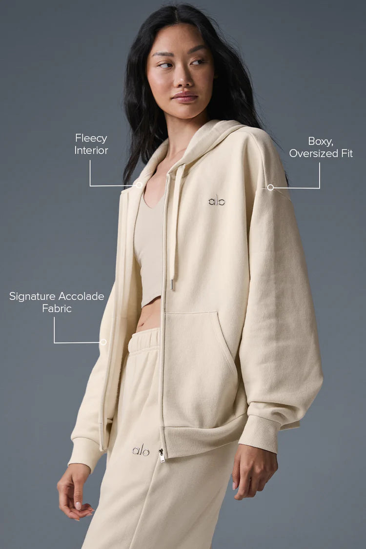 ALO YOGA Accolade Full Zip Hoodie RENKLER➡️