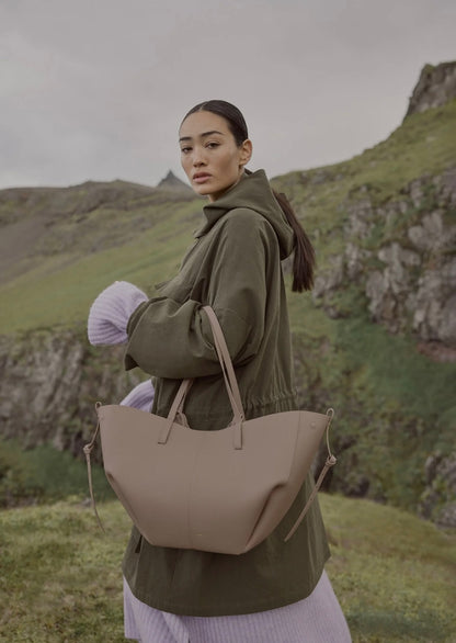 Polène Cyme EDITION TEXTURED TAUPE