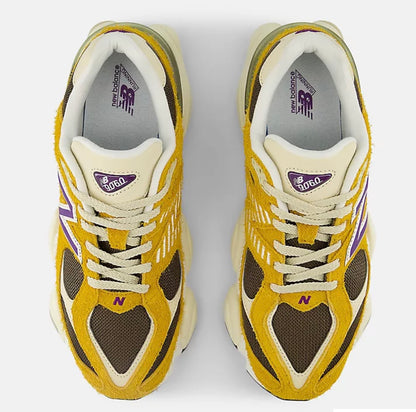 New balance 9060 Butterscotch with dark mushroom and concord grape