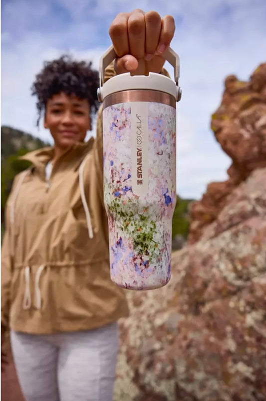 Stanley x CALIA 30 oz. IceFlow Tumbler with Flip Straw