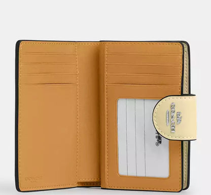 Medium Corner Zip Wallet In Signature Canvas Orta boy cüzdan RENKLER➡️