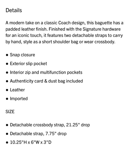 Coach Tabby pillow bag 26