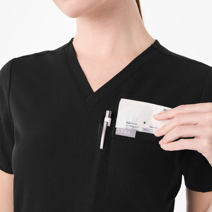FIGS Everly Slim V-Neck Scrub Top