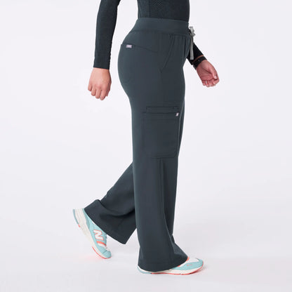 FIGS High Waisted Isabel Wide Leg Scrub Pants
