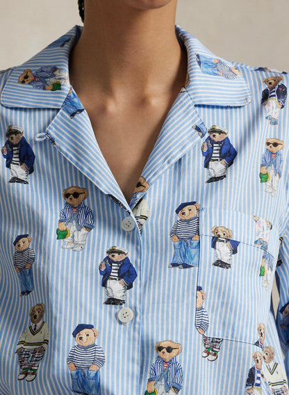 Ayıcıklı koton pijama