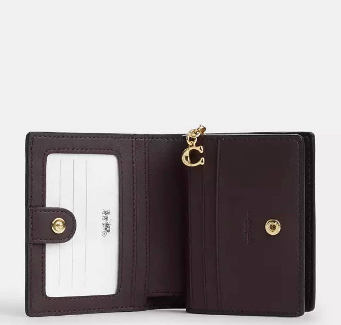 COACH Snap Wallet With Butterfly Print küçük cüzdan RENKLER➡️