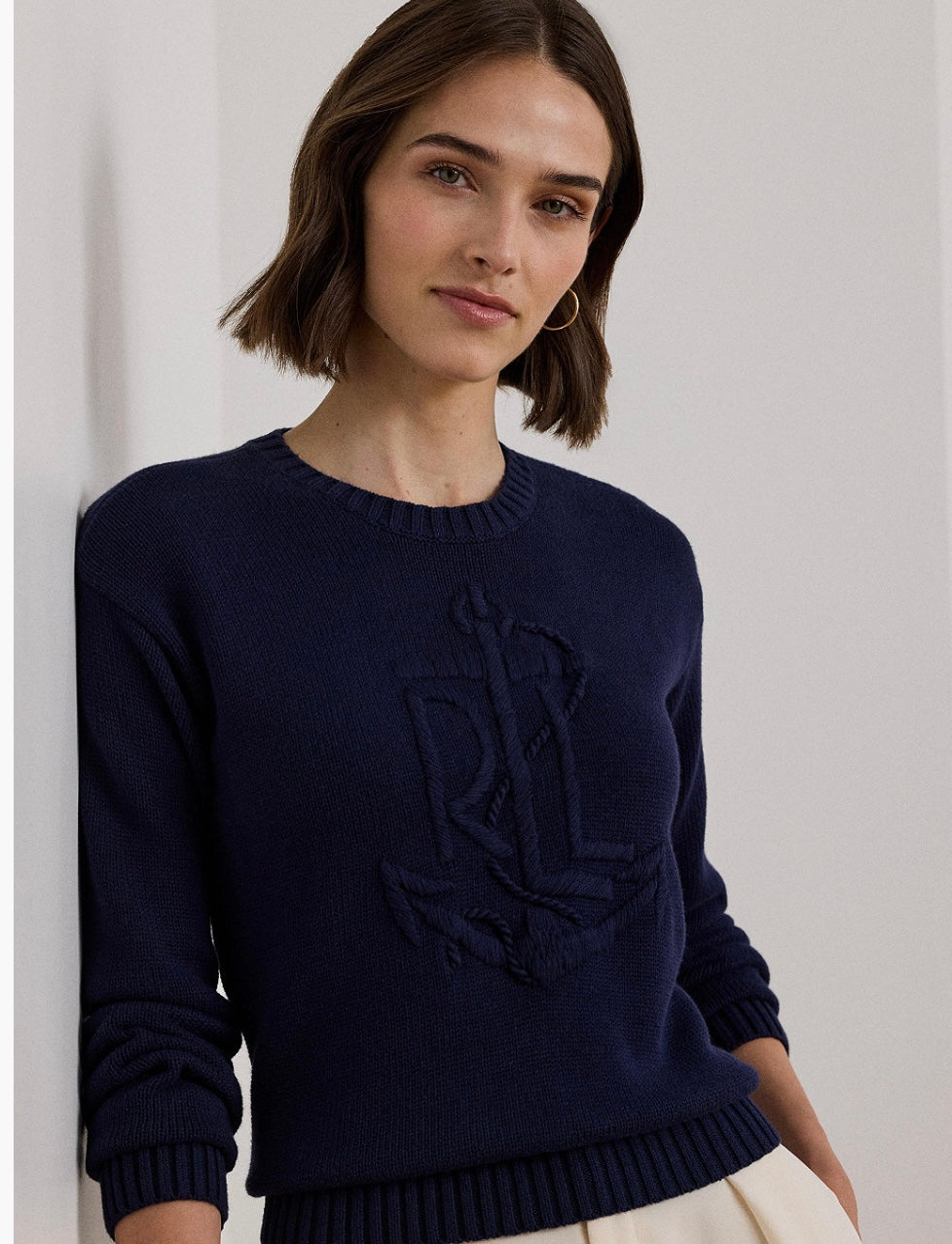 Ralph Lauren gemi çapa desenli kazak Renkler➡️