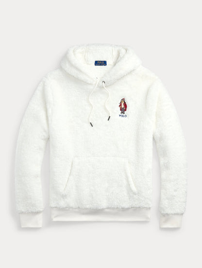 Erkek kapusonlu teddy sweatshirt